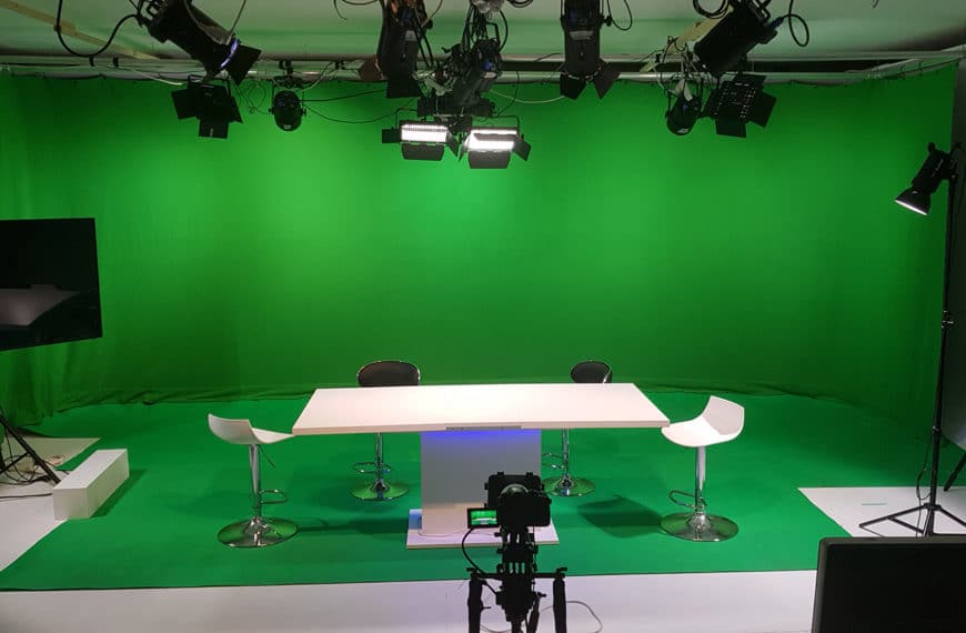 Comment installer un fond chromakey ?