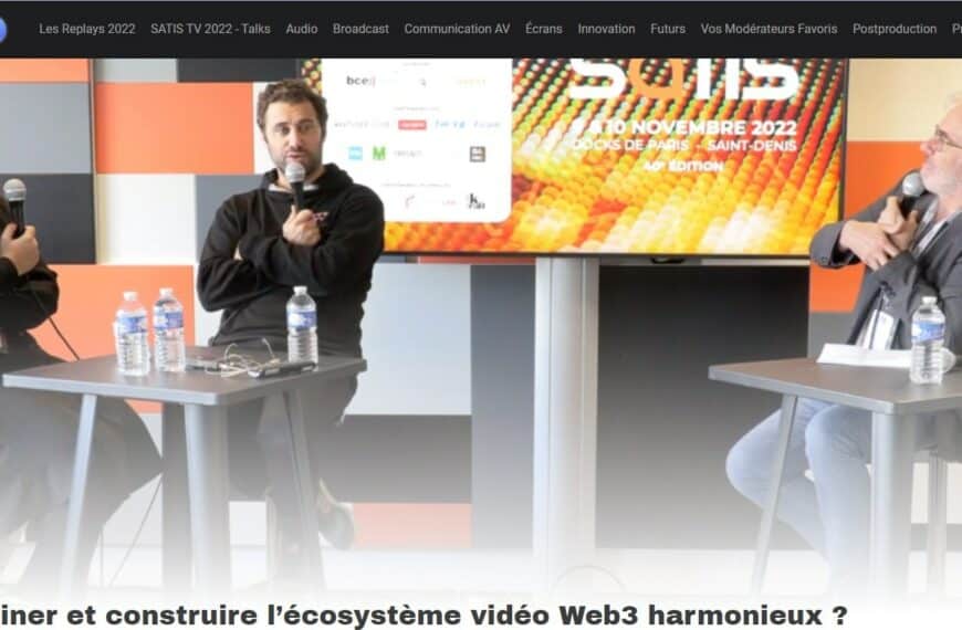 Comment imaginer et construire l’écosystème vidéo Web3 harmonieux ?