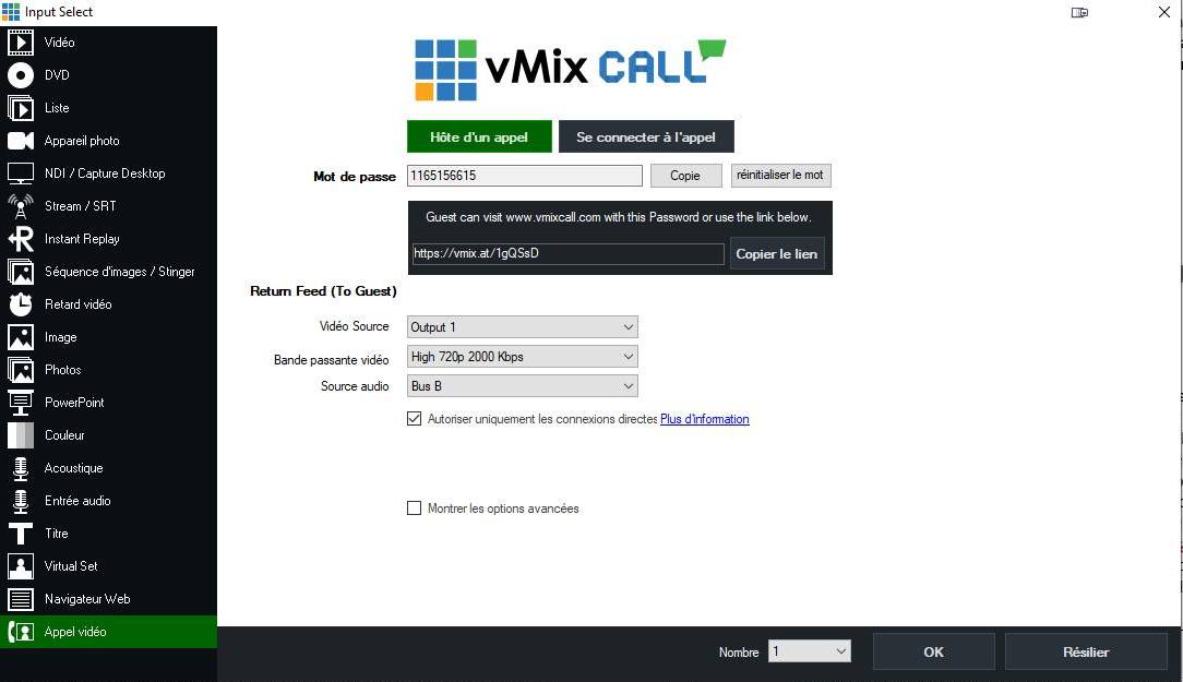 FAQ: vMix Call : Connectez facilement des participants distants à vos diffusions en direct