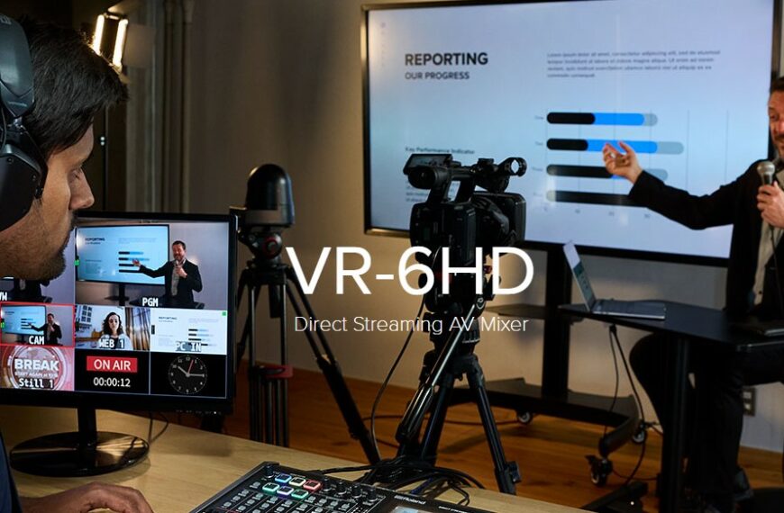 ROLAND : Une tradition d’innovation en audiovisuel professionnel