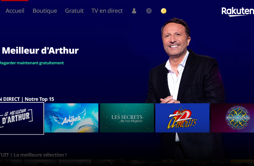 Rakuten TV : cinq nouvelles chaînes FAST pour la France