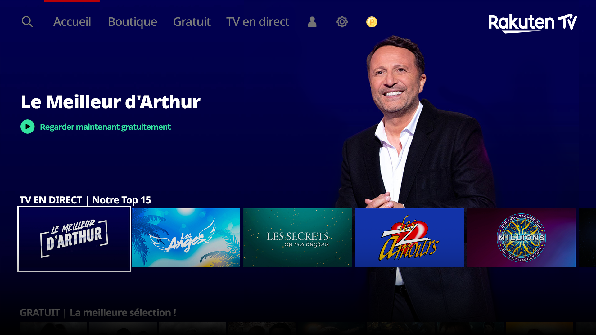 Rakuten TV : cinq nouvelles chaînes FAST pour la France