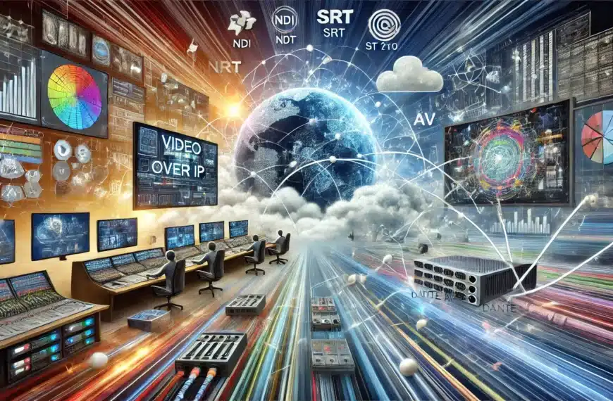 Introduction à la Vidéo sur IP dans l’audiovisuel professionnel : Comprendre les Protocoles Clés