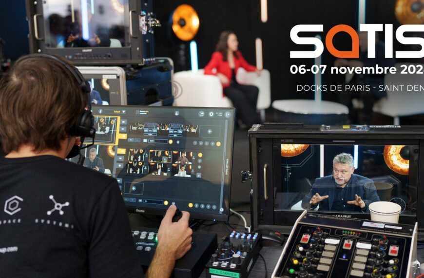 Tapis rouge pour le Broadcast sur le SATIS !