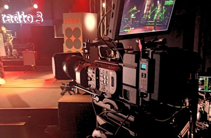 Musique Live et rendu cinématographique pour la RTVE