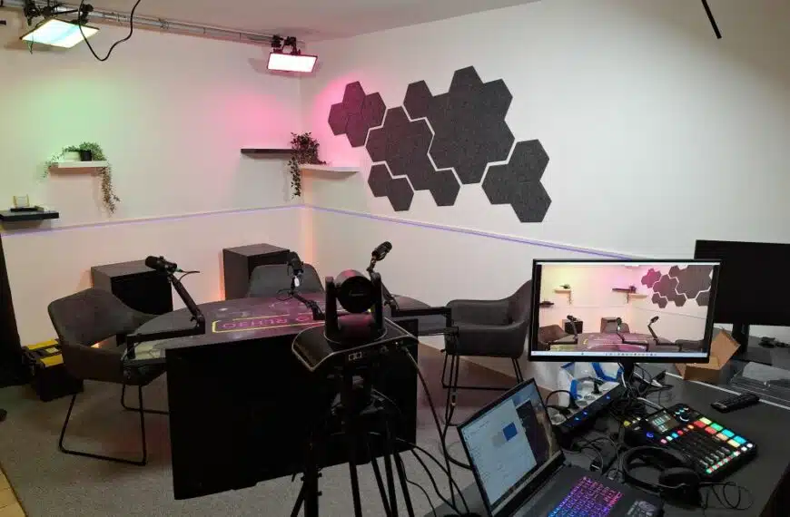 Installer un studio de production vidéo en entreprise : une solution durable et efficace