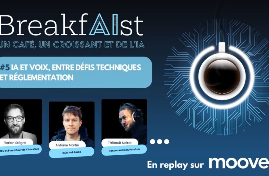 BreakfAIst #5 – L’IA vocale à l’épreuve des enjeux techniques, éthiques et créatifs