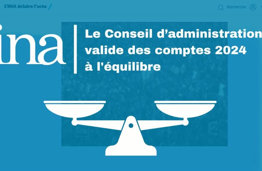 L’INA : des comptes et des ambitions au sommet !