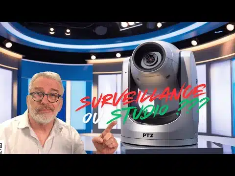 Les camera PTZ, l’avenir de la production audiovisuelle.