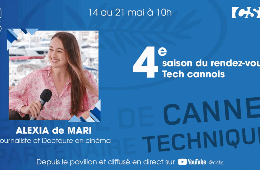 C’est parti pour la 4ème saison de CanneS Technique !