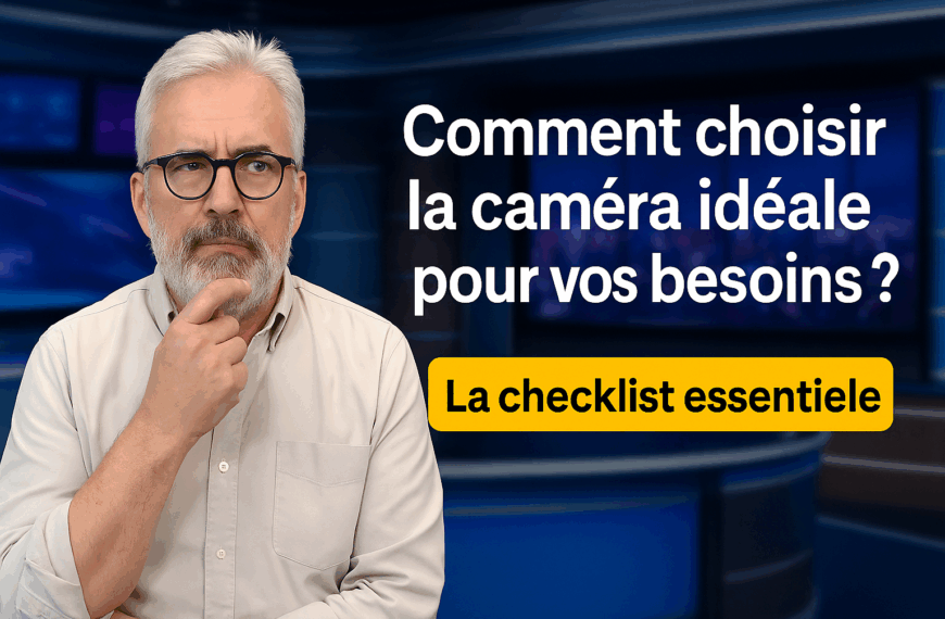 Comment choisir la caméra idéale pour vos besoins ?