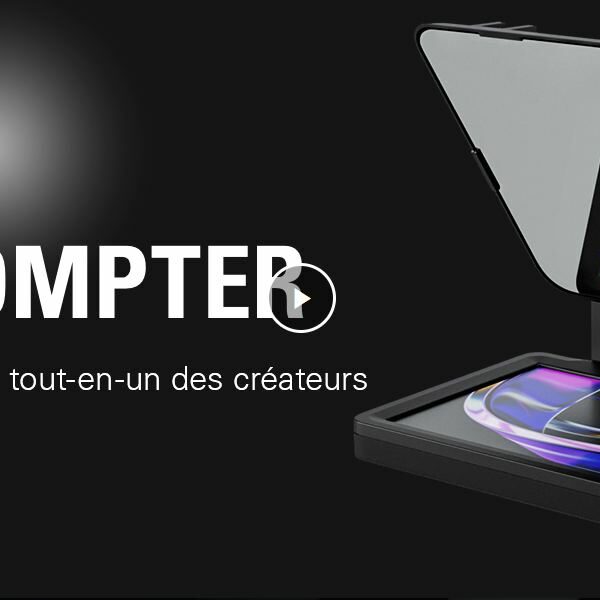 Elgato Prompter : le prompteur nouvelle génération pour les créateurs exigeants