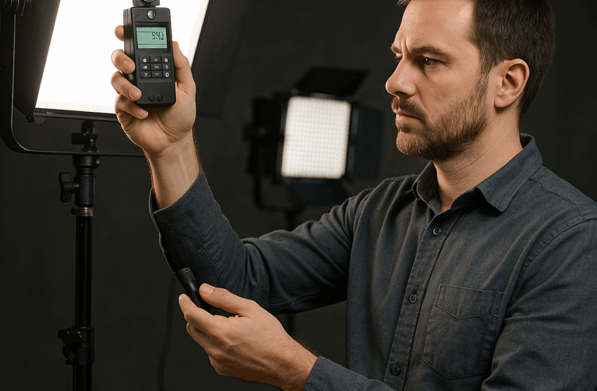 Comment mesurer l’éclairage en studio vidéo ? Le guide du luxmètre pour les pros