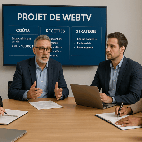 Créer une WebTV locale : entre investissement nécessaire et potentiel de rentabilité