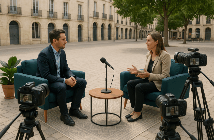 Interview en plein air : les pièges à éviter pour un son et une lumière irréprochables