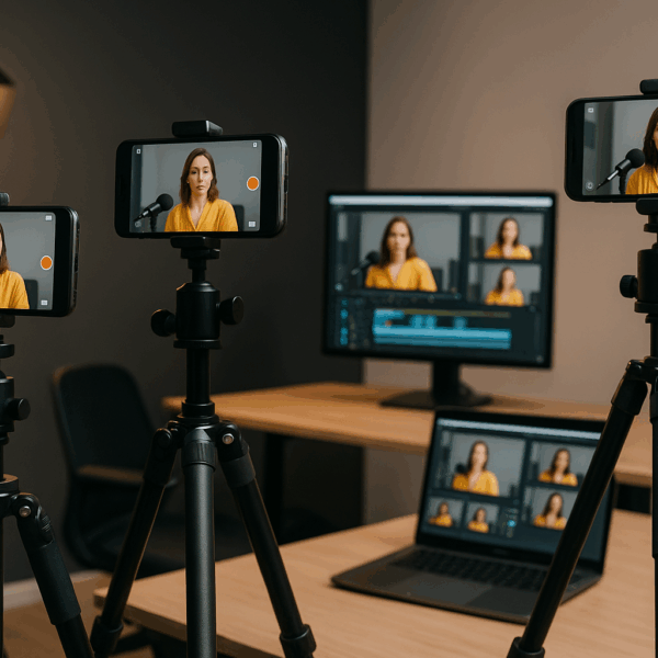 Produire en multicam avec des smartphones : du tournage mobile au plateau connecté