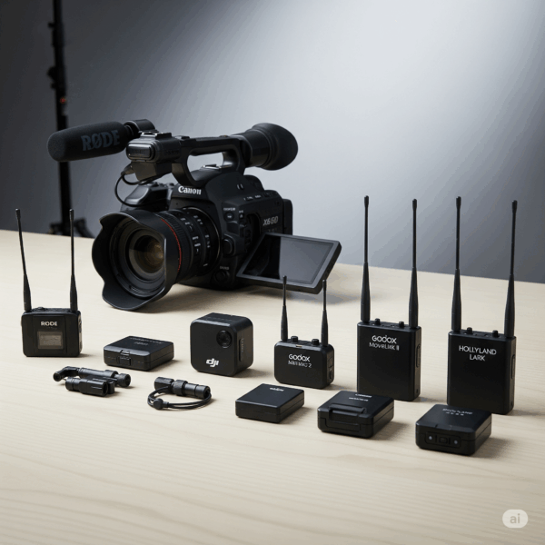 Quel micro HF choisir pour votre Canon XA60 ? Rode, DJI, Godox ou Hollyland, le match complet !