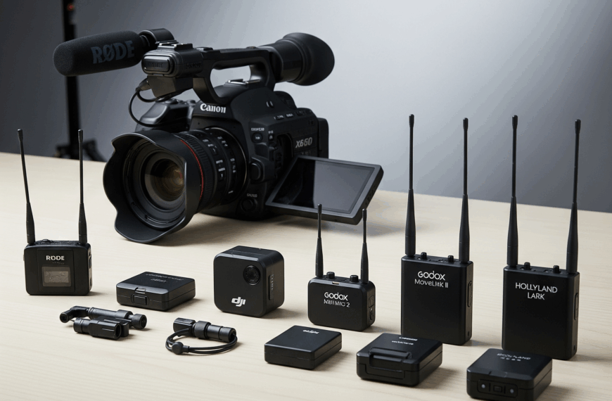 Quel micro HF choisir pour votre Canon XA60 ? Rode, DJI, Godox ou Hollyland, le match complet !